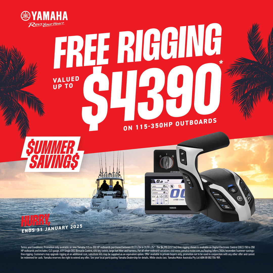 Yamaha Summer Free Rigging Promo banner